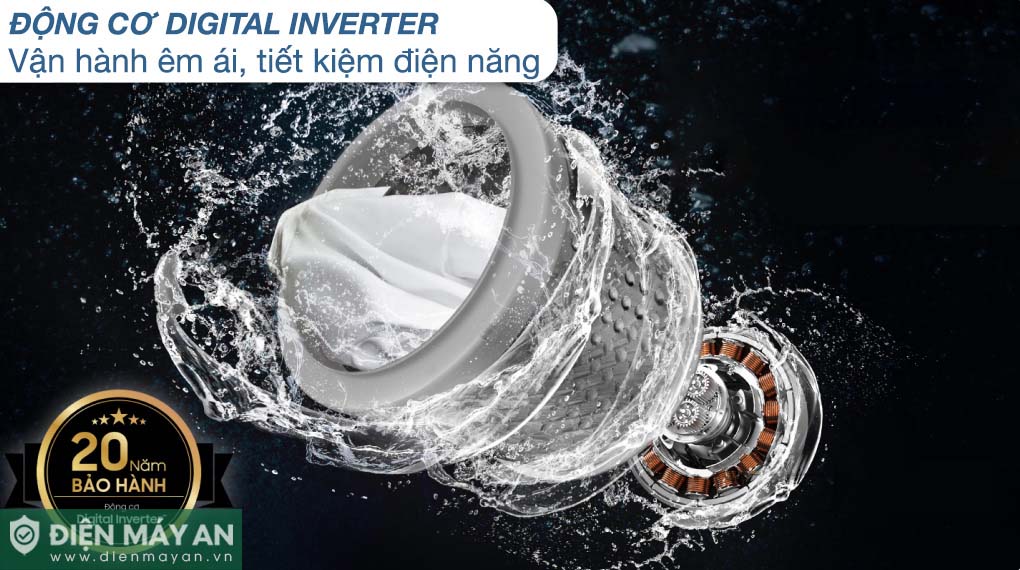 Máy Giặt Samsung Inverter 14 Kg WA14CG5886BVSV